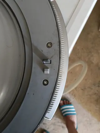 Puerta Lavadora Siemens 7kg gris