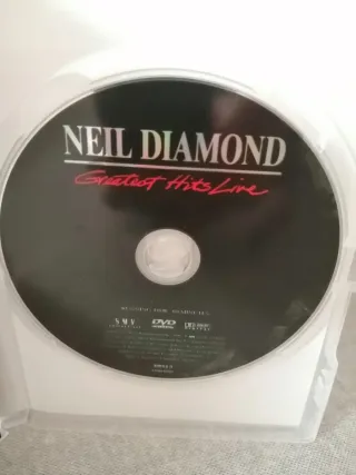 DVD 2002 🇪🇺 Neil Diamond Greatest Hits Live