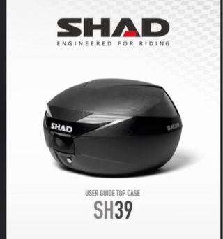 Maletero Moto Shad Negro (sin estrenar )