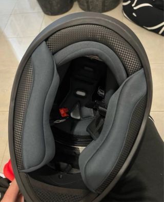 Casco Integral SMK Negro Mate ( sin estrenar)