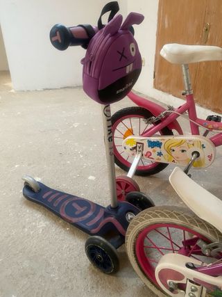 Bicicletas y Patinete Niña