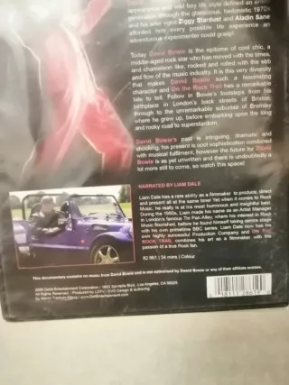 DVD 2006 🇺🇸 David Bowie On The Rock Trail