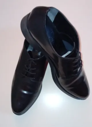 Zapatos de cordones negros talla 39 sin uso