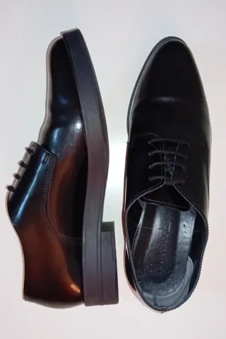 Zapatos de cordones negros talla 39 sin uso