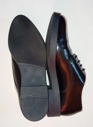 Zapatos de cordones negros talla 39 sin uso