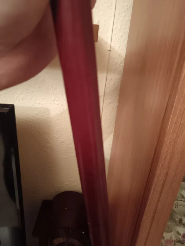 Bastón pomo de bronce