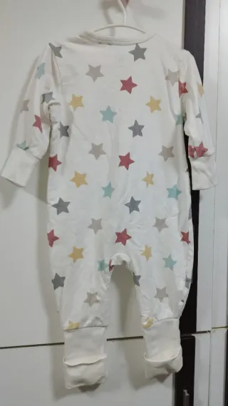 Pijama bebé 1 pieza pies quita y pon