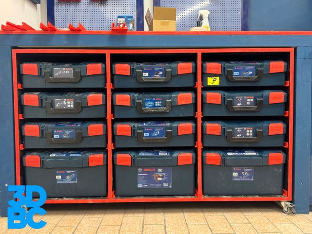 Rieles organizadores Bosch Sortimo L-Boxx