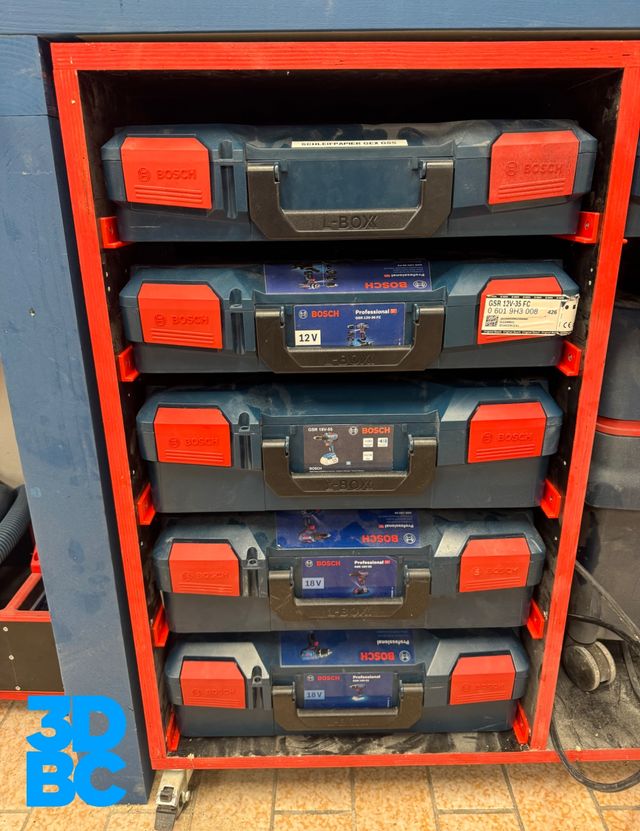 Rieles organizadores Bosch Sortimo L-Boxx