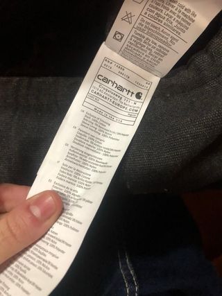 Casaco Carhartt Cinza com Capuz