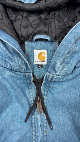 Casaco Carhartt Azul Ganga com Capuz