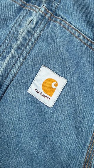Casaco Carhartt Azul Ganga com Capuz