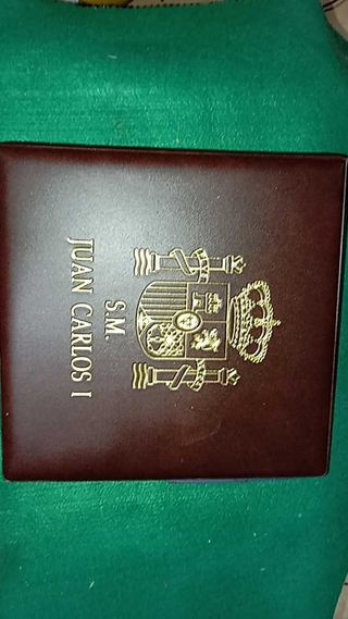 Álbum Monedas Juan Carlos I Escudo Oro