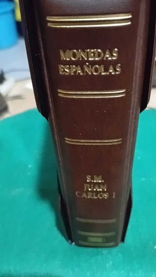 Álbum Monedas Juan Carlos I Escudo Oro