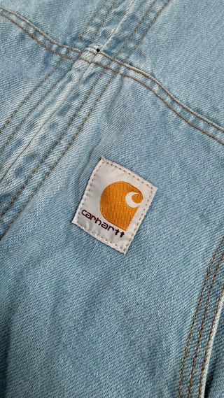 Casaco Carhartt Azul Claro Ganga com capuz
