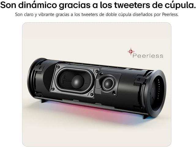 LG xboom Grab Altavoz Bluetooth 30W IP67 Negro