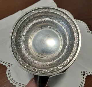 Caraffa in metallo argentato