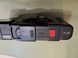 Olympus XA2 con flash