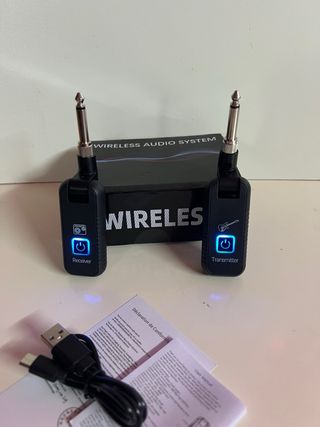 SISTEMA INALÁMBRICO PARA BAJO Y GUITARRA WIRELESS