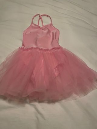 Traje Ballet H&M Niña Rosa Tulle