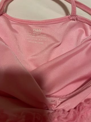 Traje Ballet H&M Niña Rosa Tulle