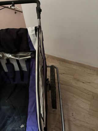 Remolque de paseo para 2 niños