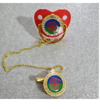 Chupete y Cadena Bandera Gitana