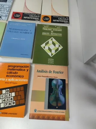 Lote 9 Libros de cálculo