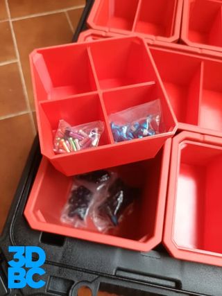 5 Cajas insertos para Milwaukee PACKOUT