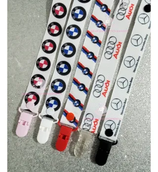 Chupeteros bebé tela