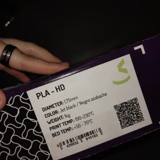 Filamento Impresión 3D Negro