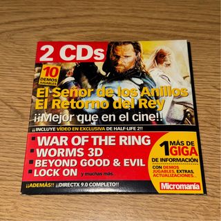 🇪🇸 Micromania n°106 | 2 CD Juegos PC Demo Retro
