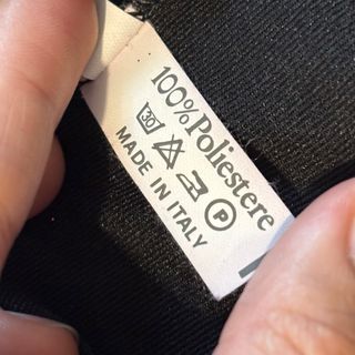 Y2k stile - Maglia nera con scritte glitter rosse