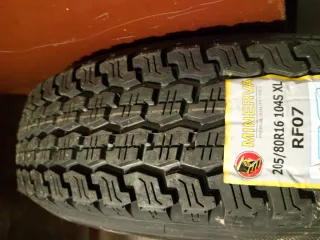 5 Ruedas 4x4 0 km caducadas  Nuevas a estrenar