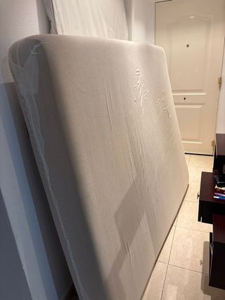 Colchón y base de tela