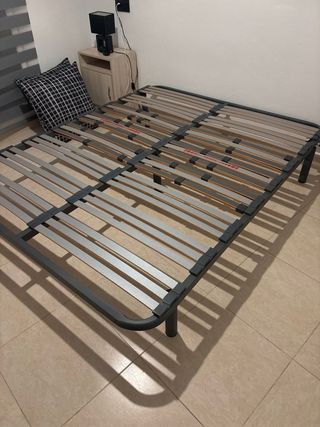 Colchón y base de tela