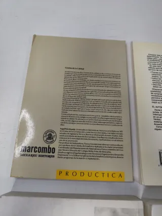 Estadística, gestión, auditoría. Lote 6 libros.