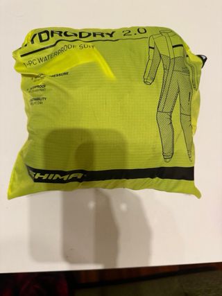 Traje de agua moto SHIMA negro/amarillo