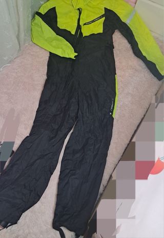 Traje de agua moto SHIMA negro/amarillo