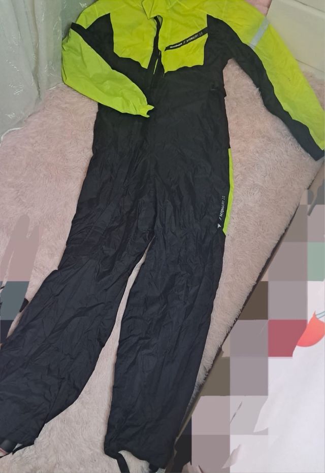 Traje de agua moto SHIMA negro/amarillo