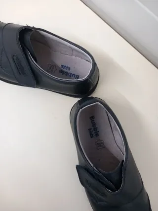 Zapatos niño cuero talla 36 negros