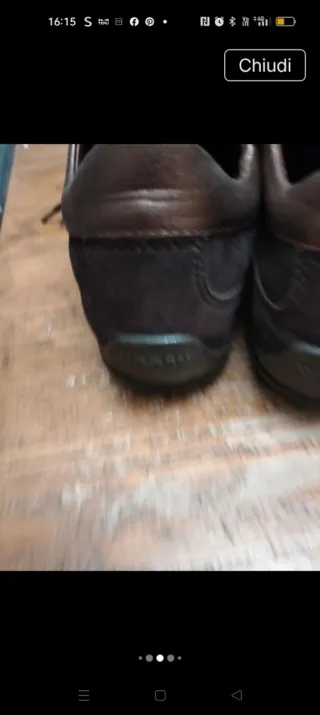 Mocassini Hogan Marrone/Oro