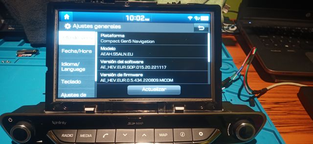 Reparación GPS,Infiniti,Renault,Nissan,Peugeot