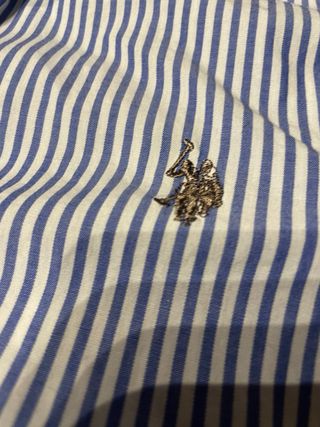 Camicia U.S. Polo Assn. a righe blu taglia XXL