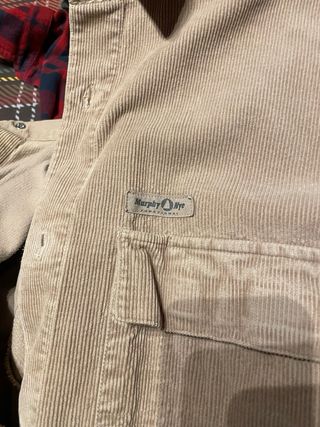 Camicia Murphy Night in velluto a coste