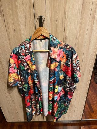 Camicia fantasia estiva uomo XXL