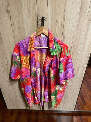 Camicia fantasia manica corta estiva