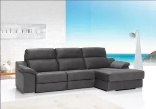 SOFÁ CHAISE LONGUE DOBLE ELÉCTRICO EDEN.