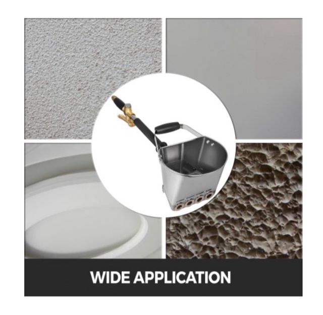 Pistola Proiettore Gesso/Mortaio Mophorn 4 Getti