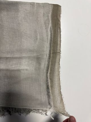 Sciarpa artigianale unisex beige e marrone